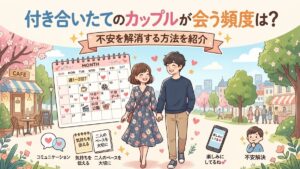 付き合いたてのカップルが会う頻度は？不安を解消する方法を紹介